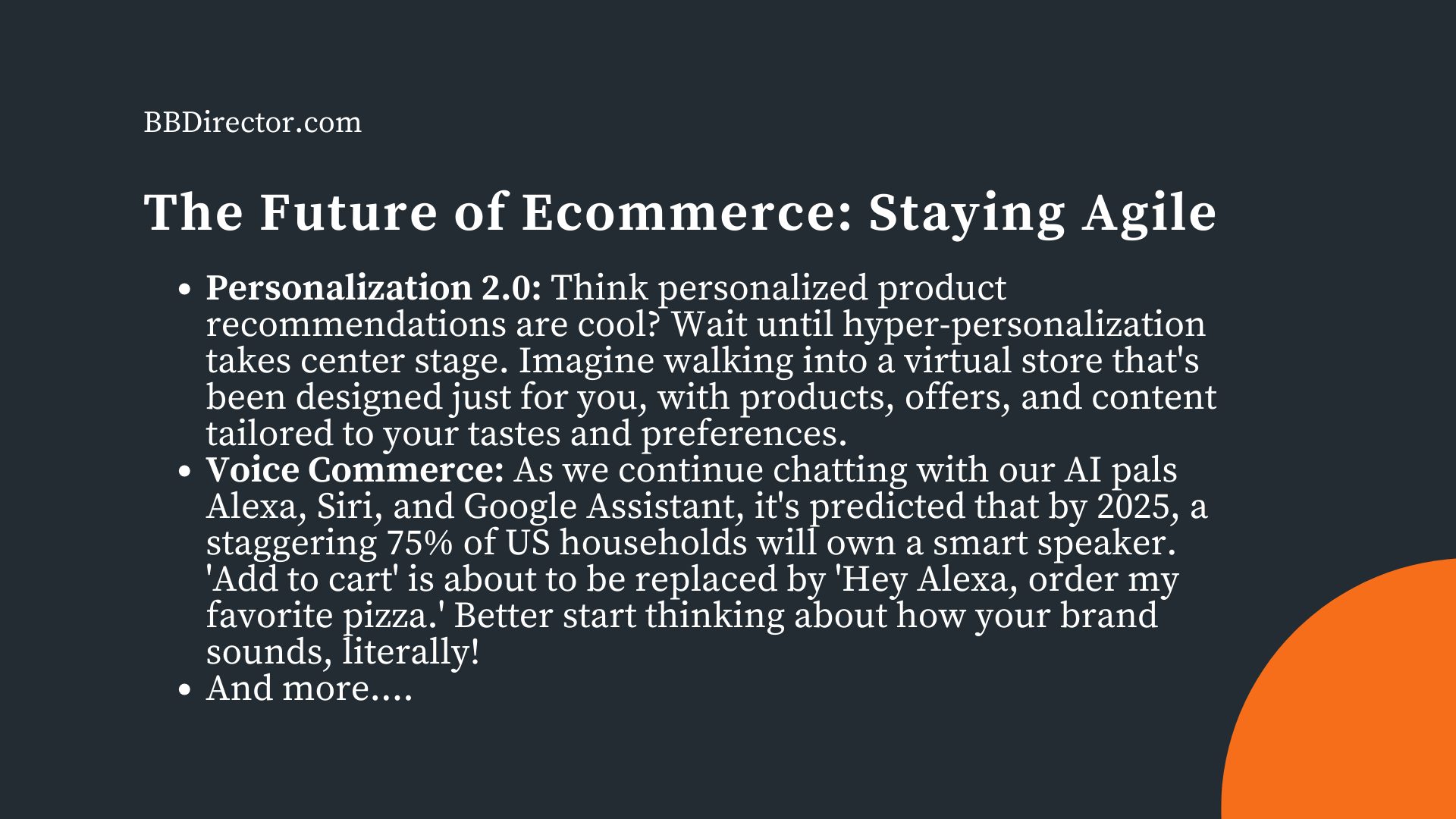 future of ecommerce