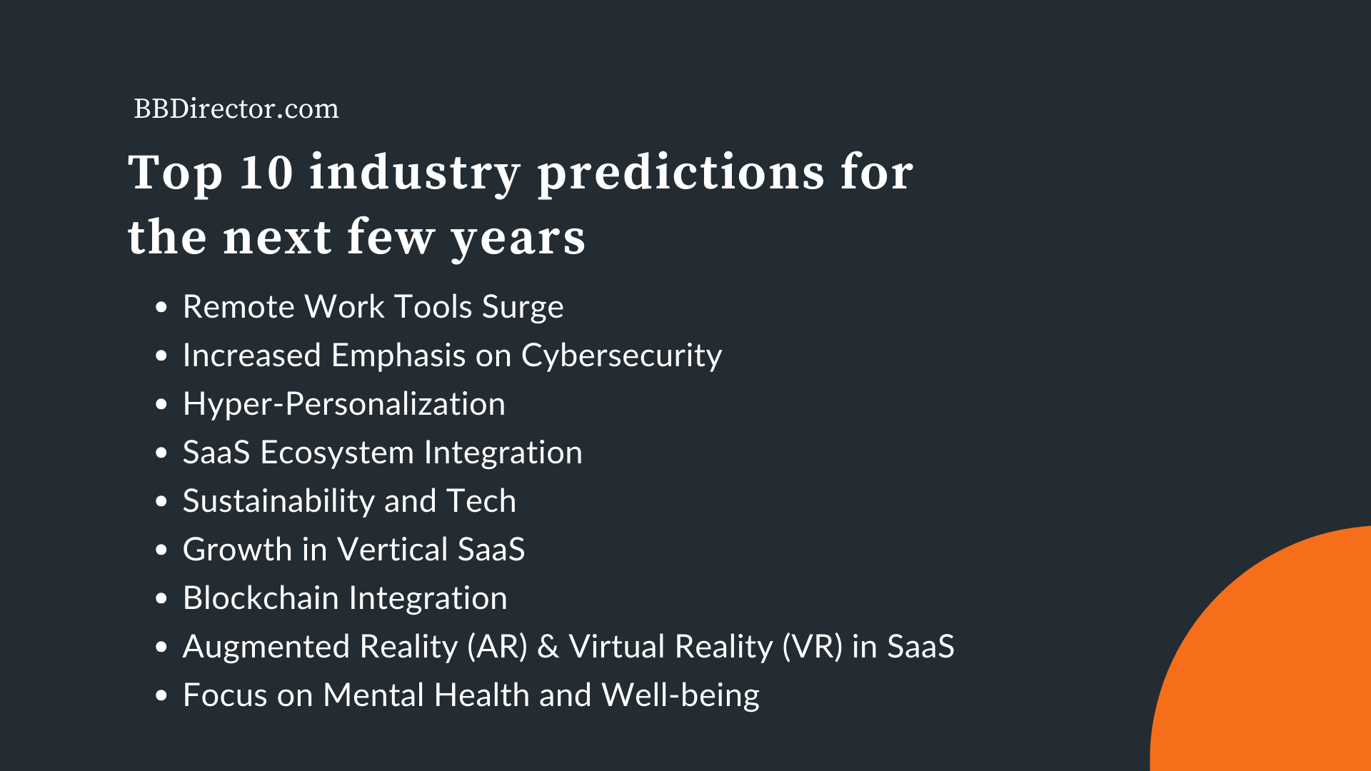 saas industry predictions