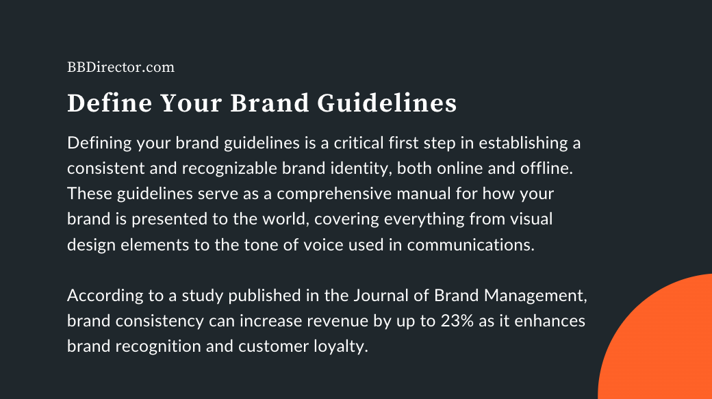 Define Your Brand Guidelines