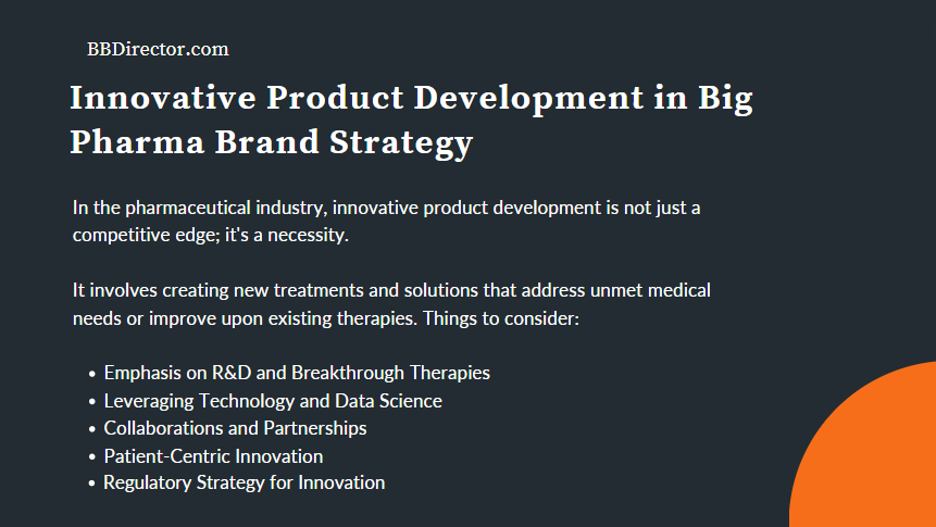 8 | Innovative Product Development in Big Pharma Brand Strategy