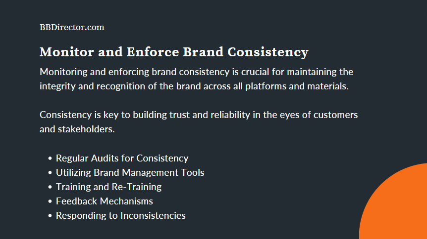 Monitor and Enforce Brand Consistency