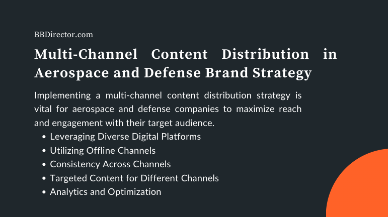 Multi-Channel Content Distribution in Aerospace and Defense Brand Strategy