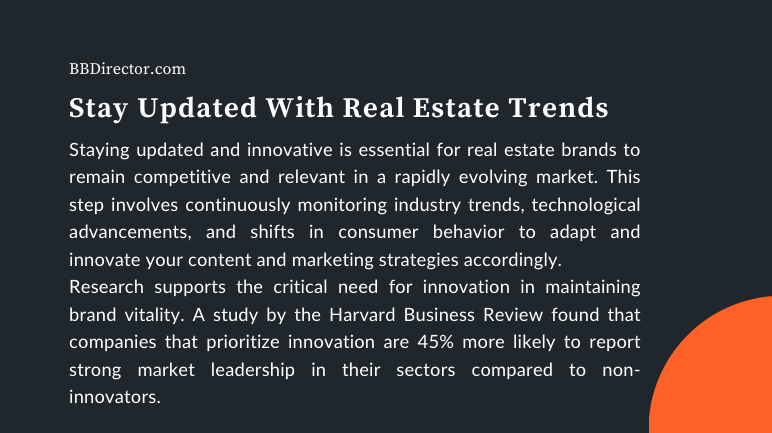 stay updated with real estate trends