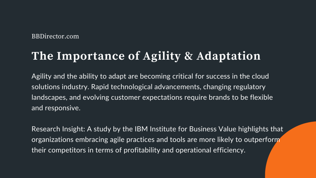 The Importance of Agility & Adaptation