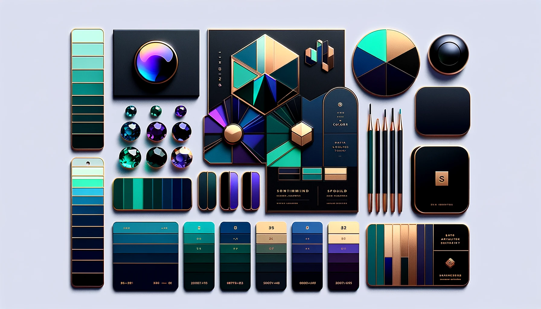 color palette for data analytics company brand
