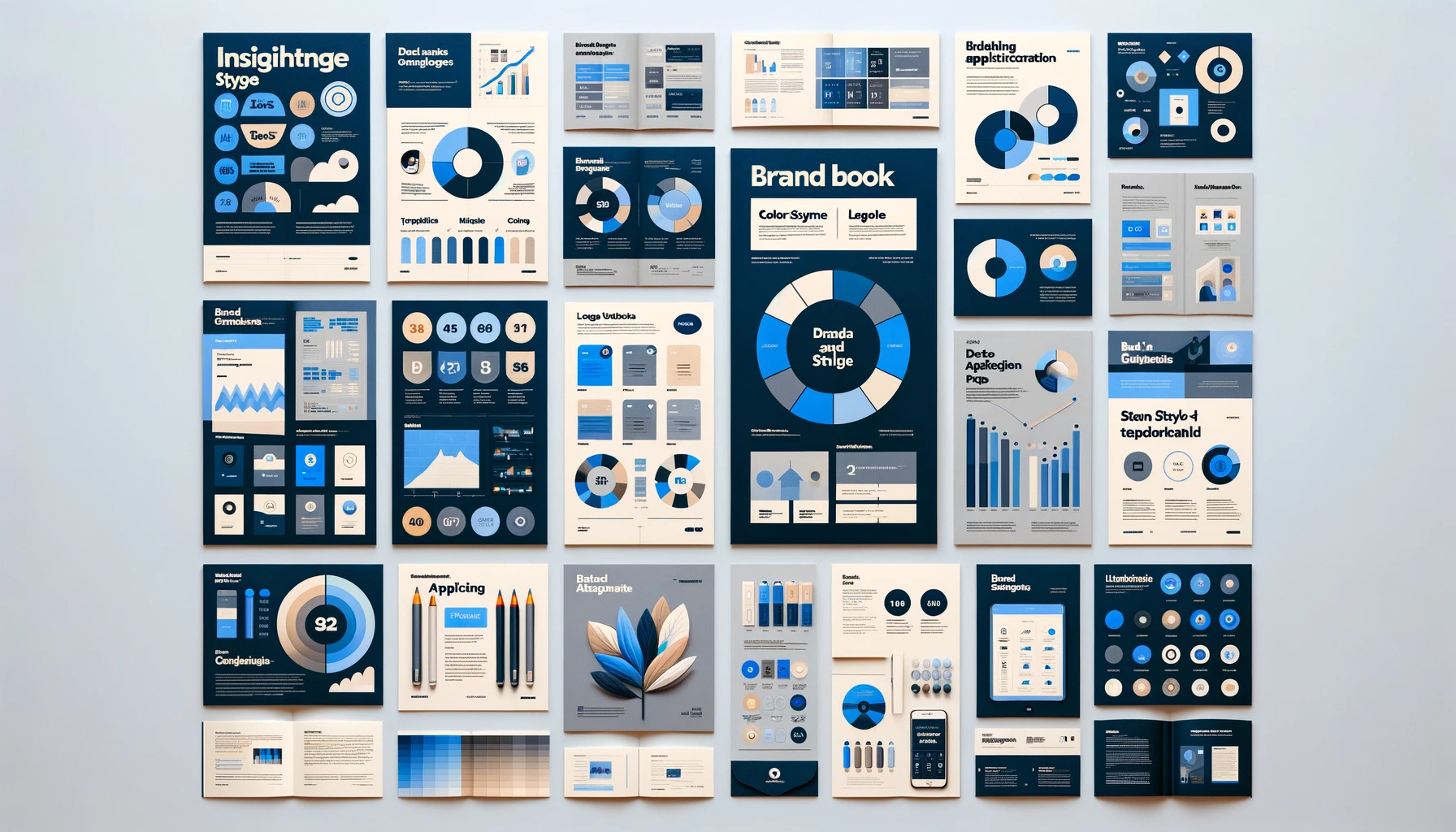 data analytics brand book sample