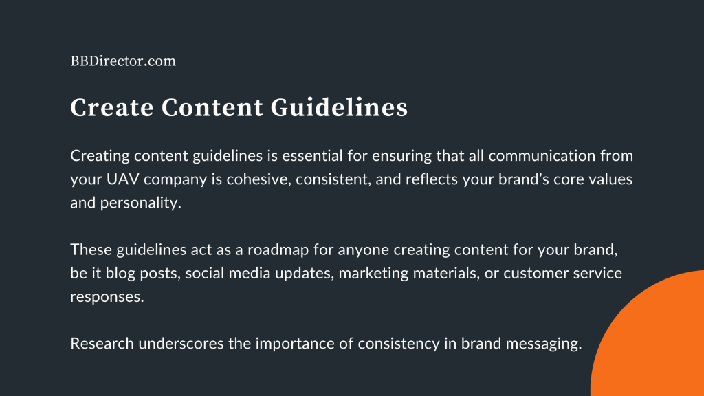 Create Content Guidelines