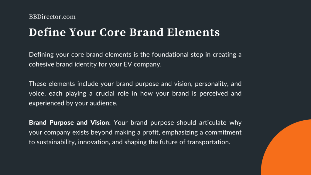 Define Your Core Brand Elements