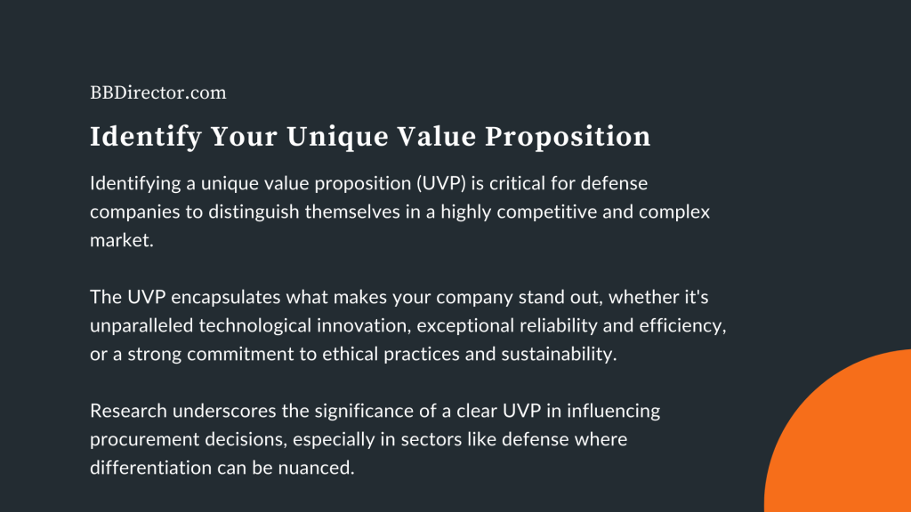 Identify Your Unique Value Proposition