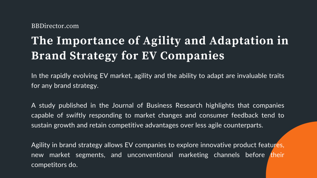 The Importance of Agility and Adaptation in Brand Strategy for EV Companies