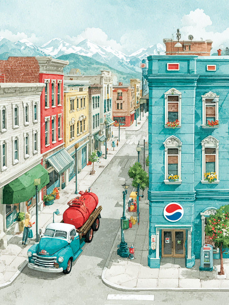 bbdirector_A_small_town_center_with_retro-futuristic_architec_522389f4-271b-4389