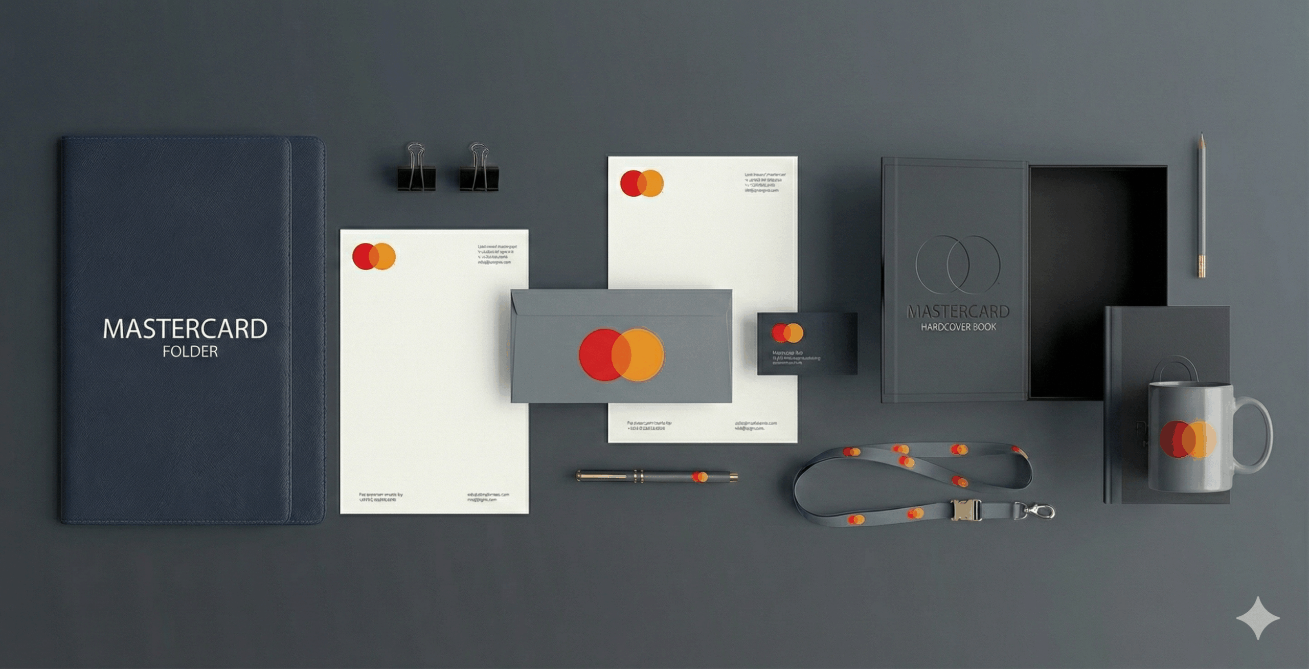 Mastercard logo pockup