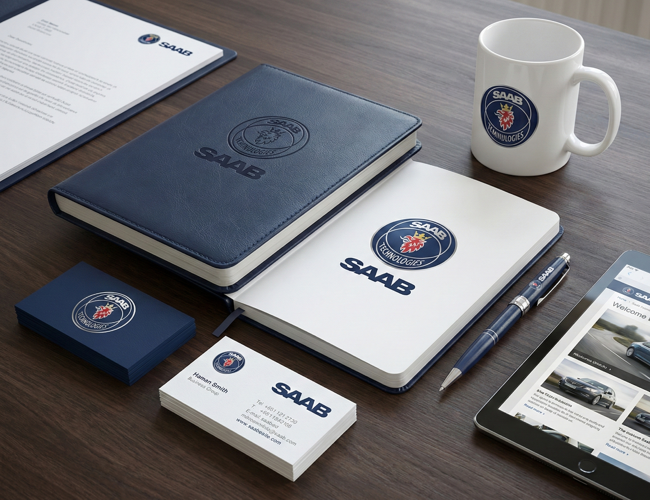Saab mockup