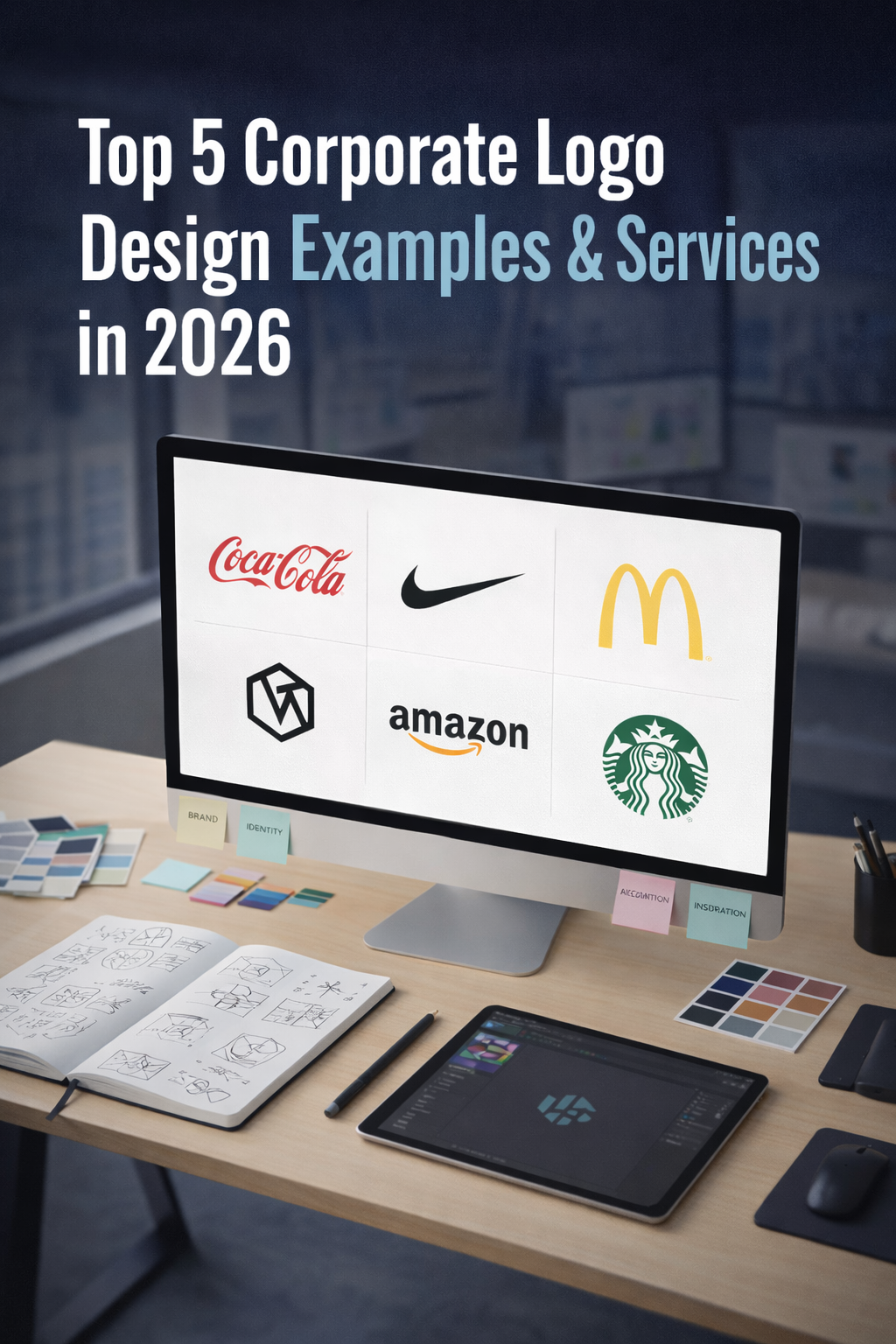 Top 5 Corporate Logo Design Examples & Services in 2026