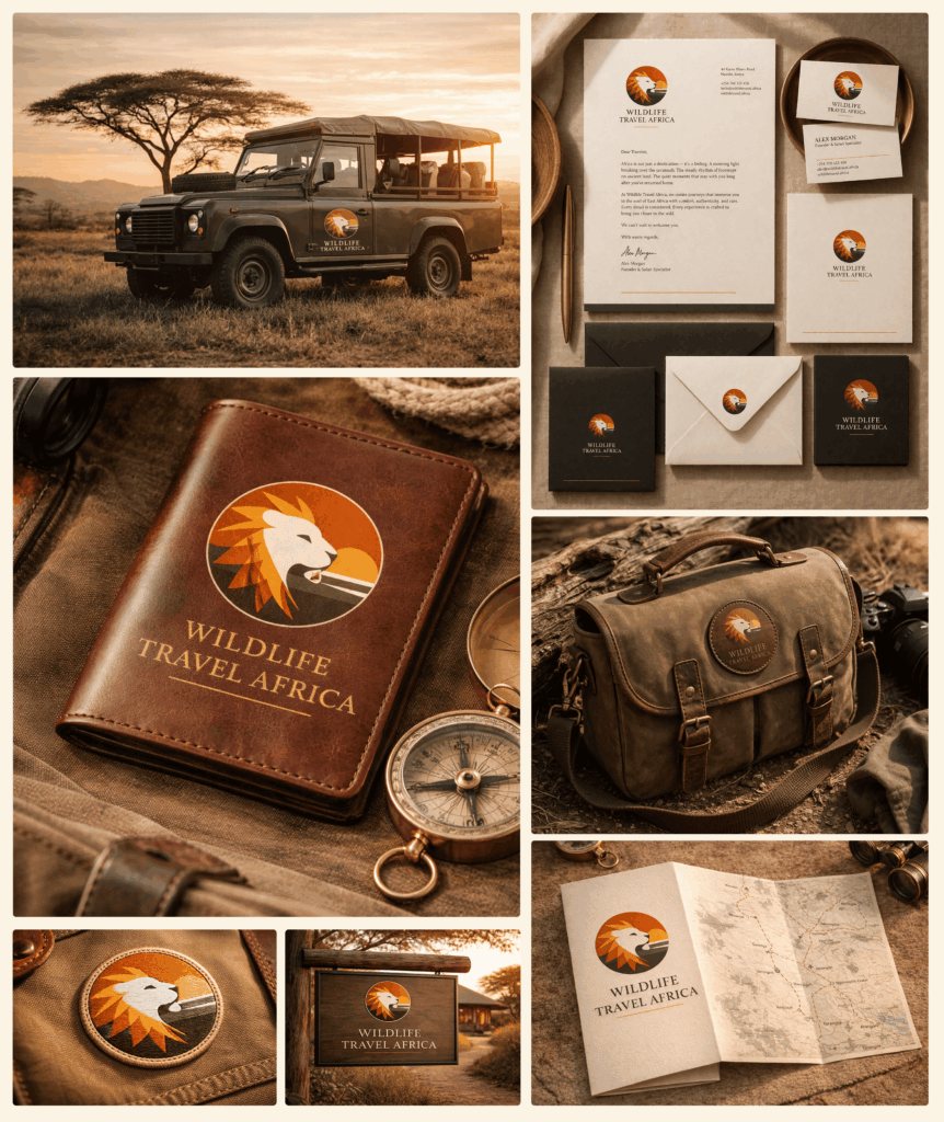 Safari travel brand ID