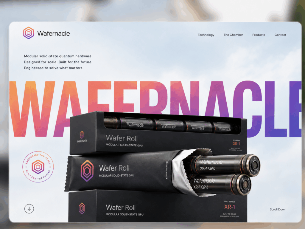 landing page wafernacle
