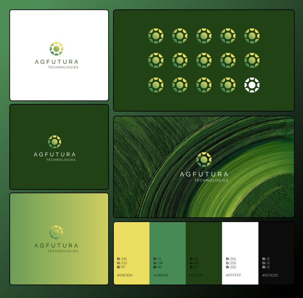 Agritech logo system