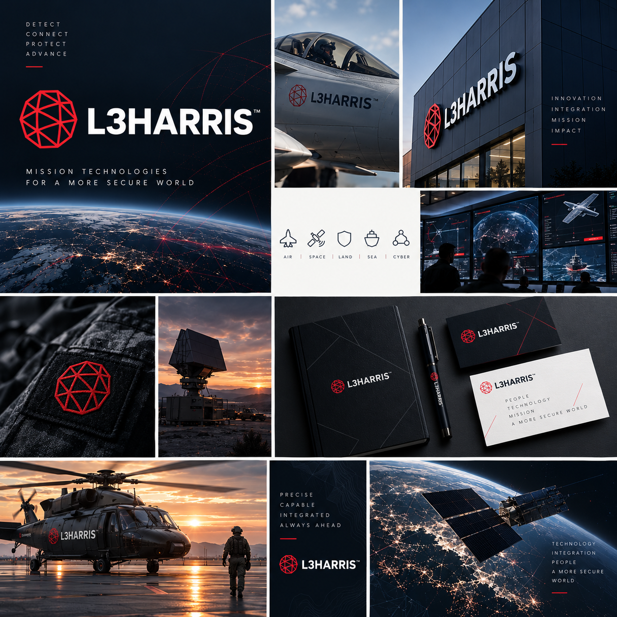 L3Harris Mission Technologies Moodboard